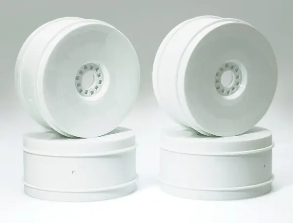 Centro 1/8 Dished Buggy Wheels Set of 4 - White