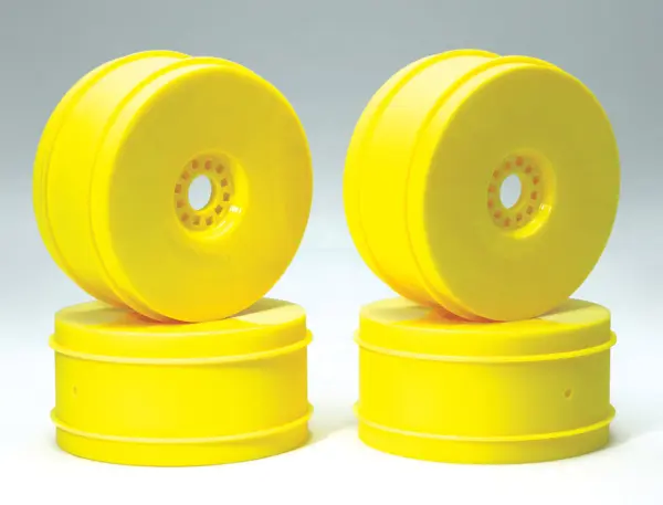 Centro 1/8 Dished Buggy Wheels Set of 4 - Yellow