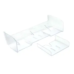 Centro 1/8 Pre-Cut Lexan Rear Wing 1.2mm - Clear