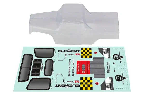 Element Rc Enduro24 Ecto Body Shell Clear – view 2