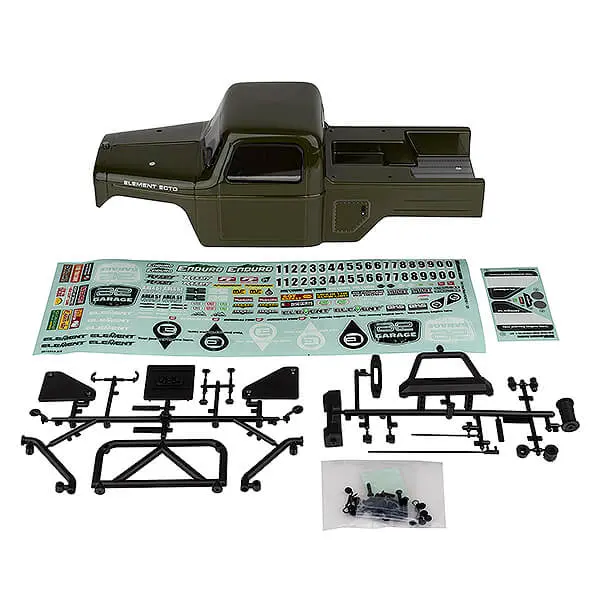 Element Rc Enduro Ecto Body Set (325mm W/B) - Green