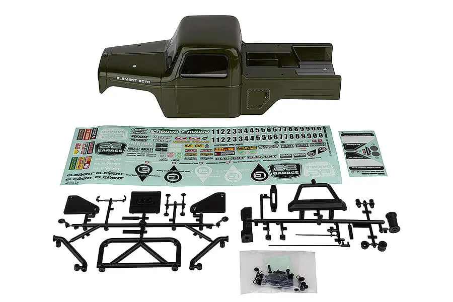 Element Rc Enduro Ecto Body Set (325mm W/B) - Green – view 2