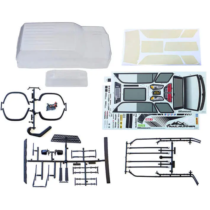 Element Rc Trailrunner Body Clear With Accessories
