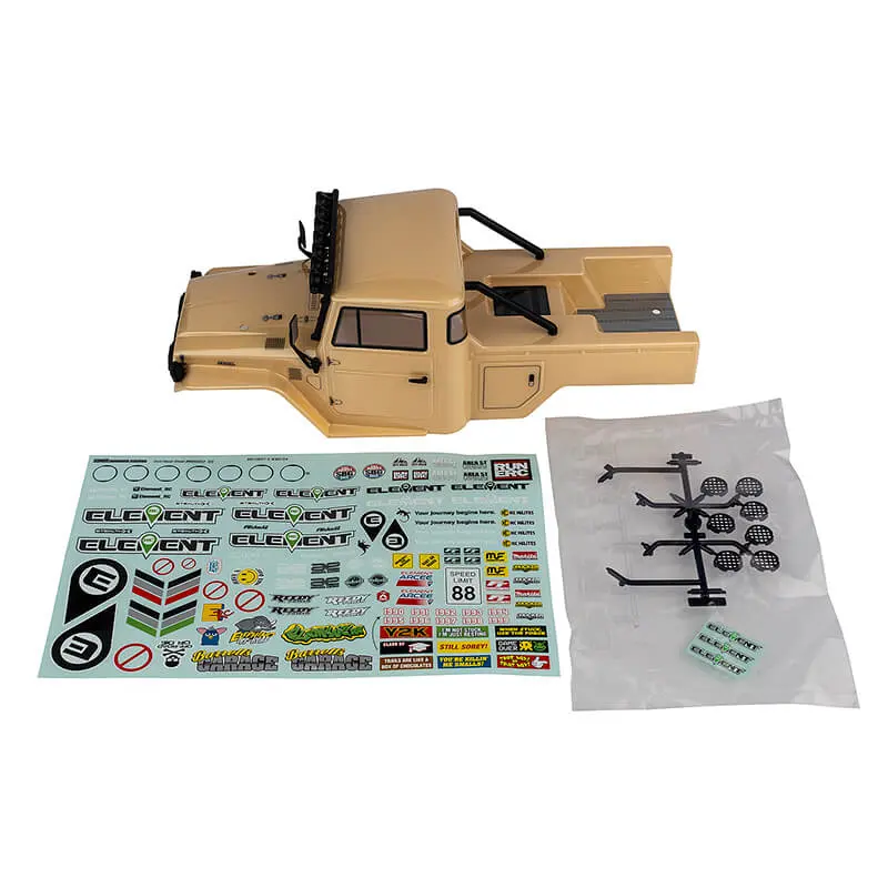 Element Rc Enduro Zuul Body Set - Tan