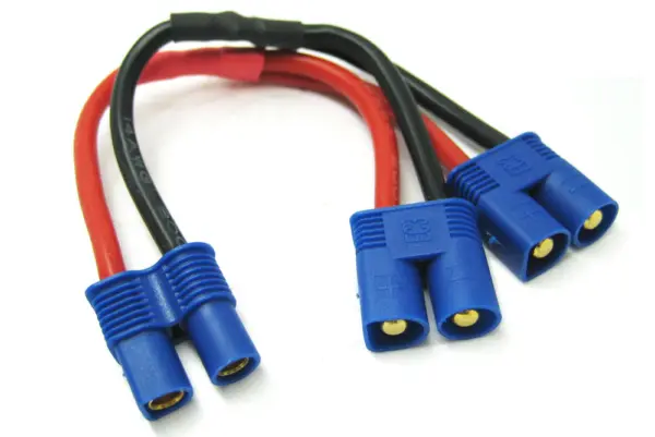 Etronix Battery Harness for 2 Packs in Parallel Adaptor