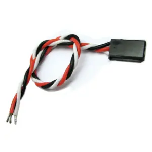 Etronix 15cm 22awg Futaba Twisted Servo Wire