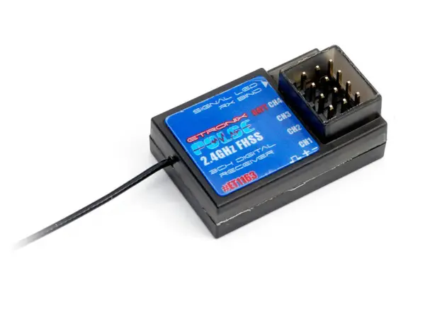Etronix Pulse Ex4gpro 4ch 2.4g FHSS Wheel Radio System