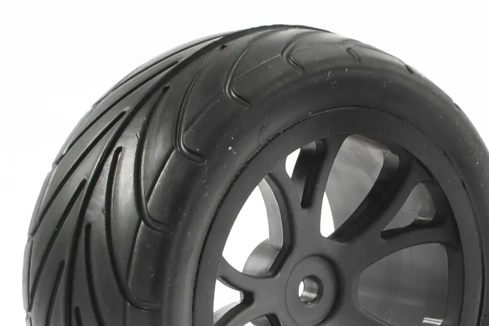 Fastrax 1/10th Mounted Arrow Buggy Rear Tyres 10-Spoke – view 2