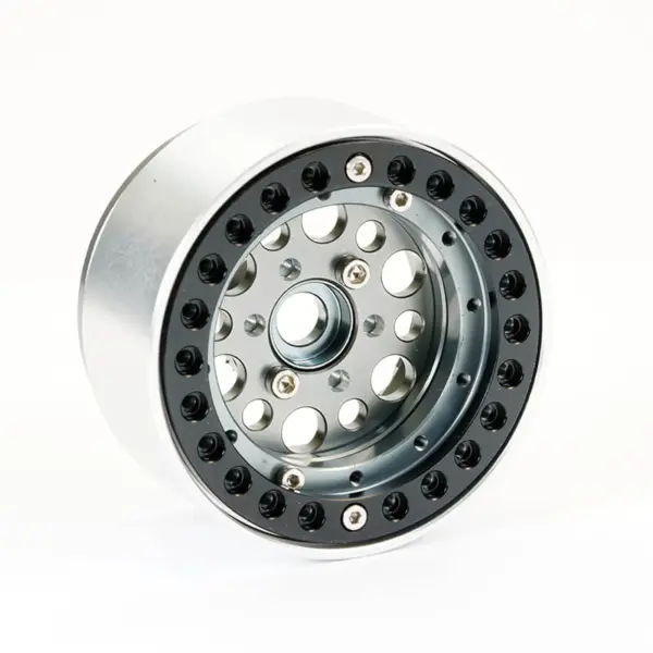 Fastrax Aluminium Beadlock Sixo 1.9" Wheels - Grey (4pc)