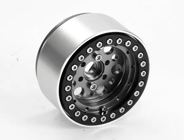 Fastrax Aluminium Beadlock T12 1.9" Wheels - Grey (4pc)