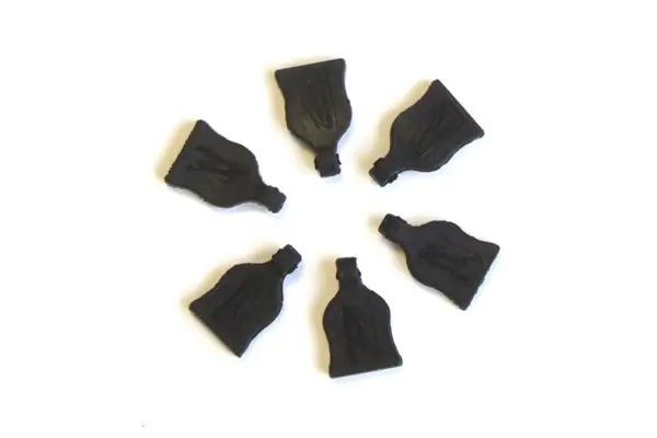 Fastrax Body Pin/Clip Rubber Pull Tabs (6)