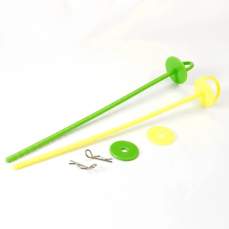 Fastrax 1/10th Touring Wheel Holders (2) (Colours May Vary)
