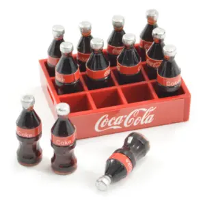Fastrax Scale Soft Drink Crate With Cola Bottles