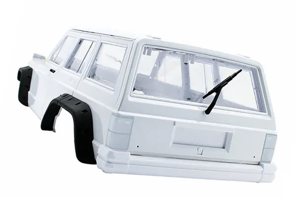 Fastrax 1/10 Rockee Fullcab & Interior Hardbody 313mm - White