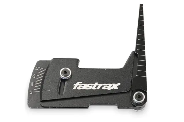 Fastrax Aluminium Ride Height and Camber Gauge - Black