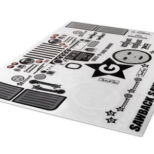 Gmade Sawback Decal Sheet