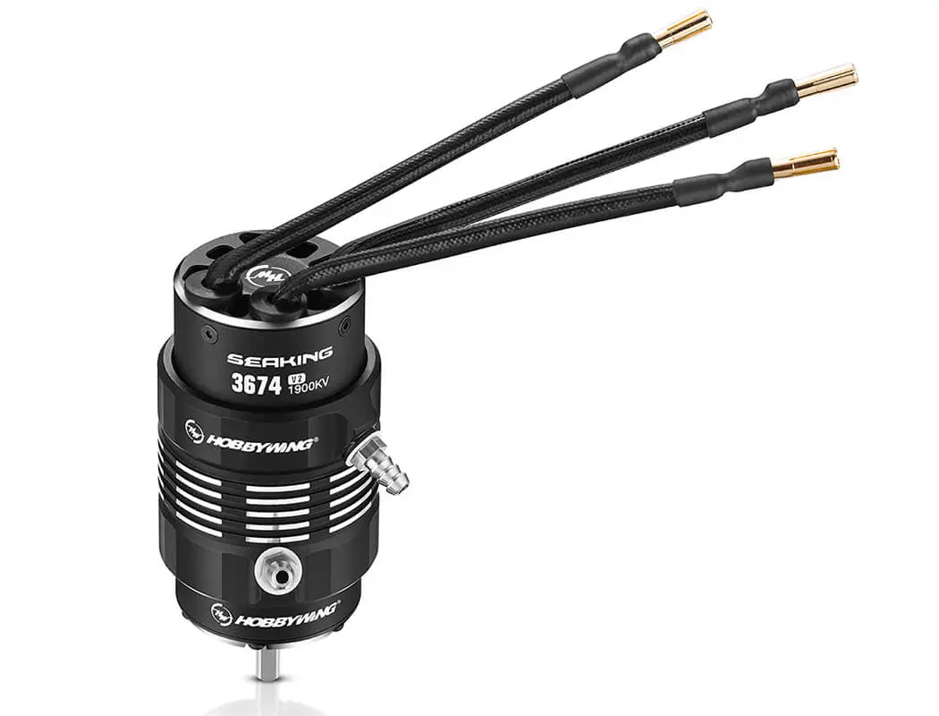 Hobbywing Seaking 3674sl 1900kv Black Motor V2 – view 2