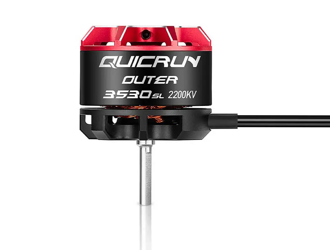 Hobbywing Quicrun Combo Esc Wp 10bl80/3530sl 2200kv Out. Mot. – view 4