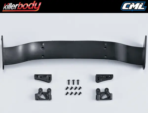 Killerbody Moulded Rear Wing & Mounts for 1/7 – view 2