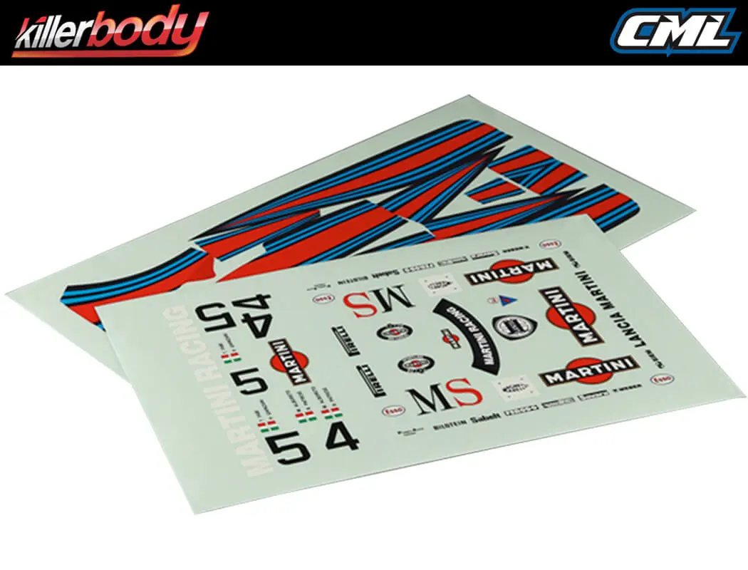 Killerbody Decal Sheet (Lancia Lc2) – view 2