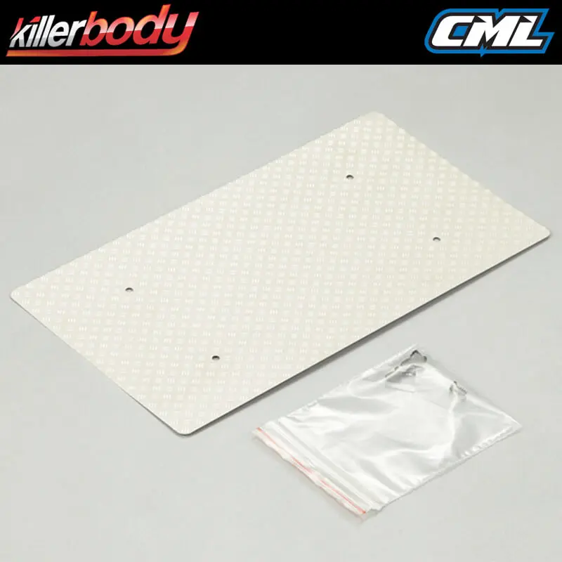 Killerbody Stainless Steel Bottom Plate for Luggage Rack