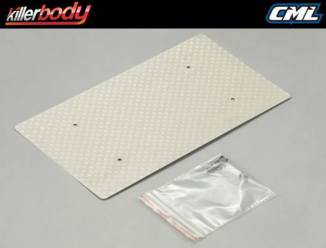 Killerbody Stainless Steel Bottom Plate for Luggage Rack – view 2