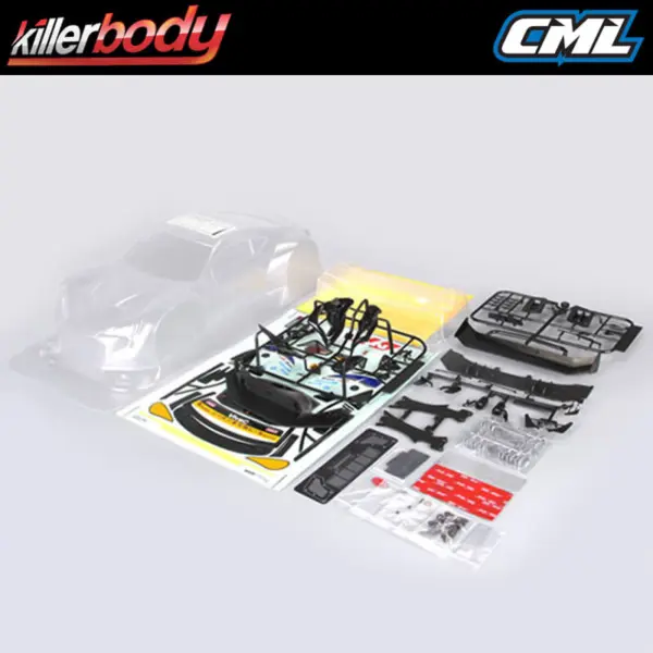 Killerbody Vivac 86 Mc Clear Bodyshell 1/10th