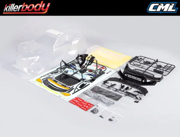 Killerbody Vivac 86 Mc Clear Bodyshell 1/10th