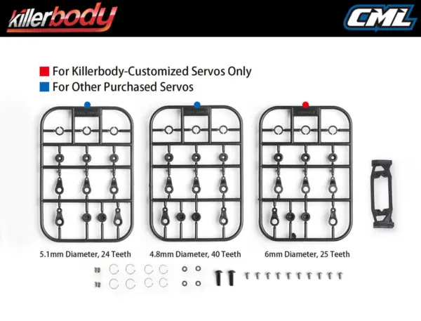 Killerbody 1.5v Mercury Kit Fits Kb48765 Jeep Rubicon Body