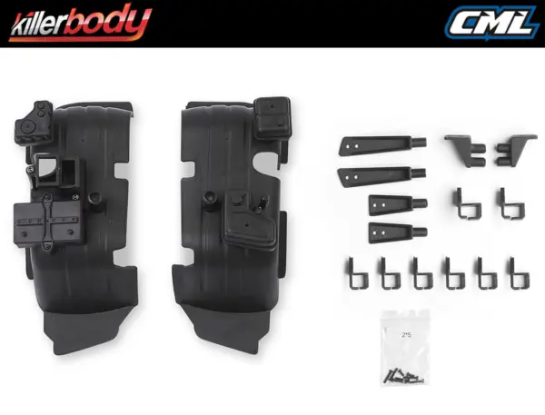 Killerbody 1.5v Mercury Kit Fits Kb48601 Toyota Lc70 Body