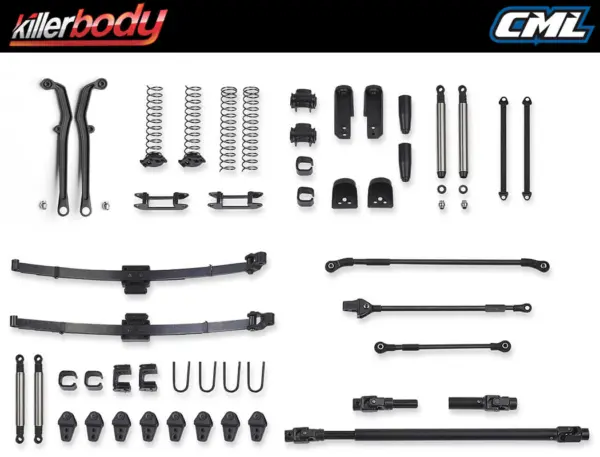 Killerbody 1.5v Mercury Kit Fits Kb48601 Toyota Lc70 Body