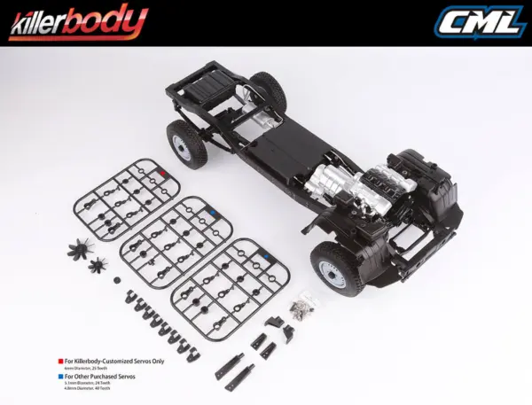 Killerbody 1.5v Artr Mercury Fits Kb48601 Without Electrics
