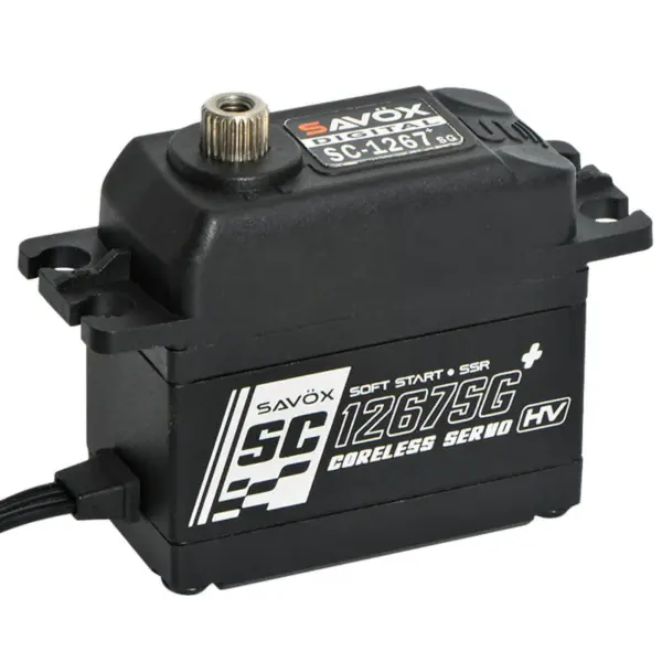 Savox Hv Black Edition STD Digital Servo 21KG@7.4V Plus