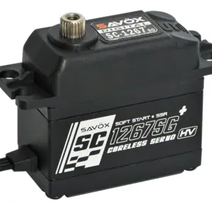 Savox Hv Black Edition STD Digital Servo 21KG@7.4V Plus – view 2