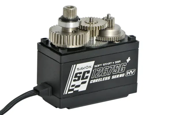 Savox Hv Black Edition STD Digital Servo 21KG@7.4V Plus – view 3
