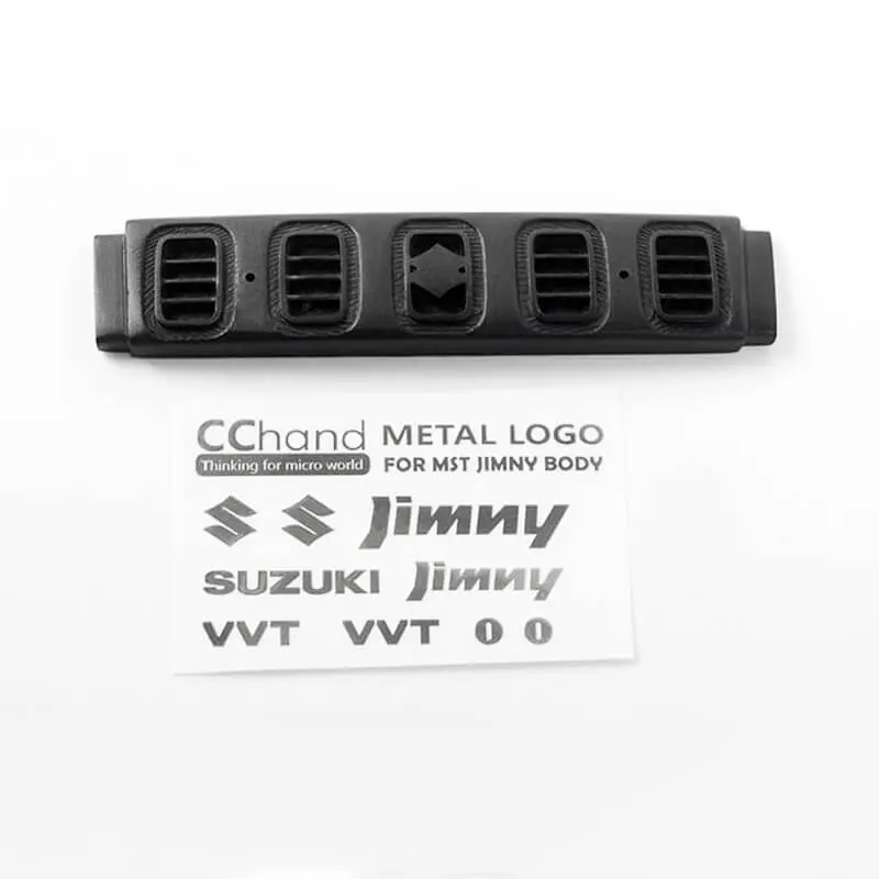 Rc4wd Front Grille for MST 1/10 CMX W/ Jimny J3 Body W/ Front Metal Decals