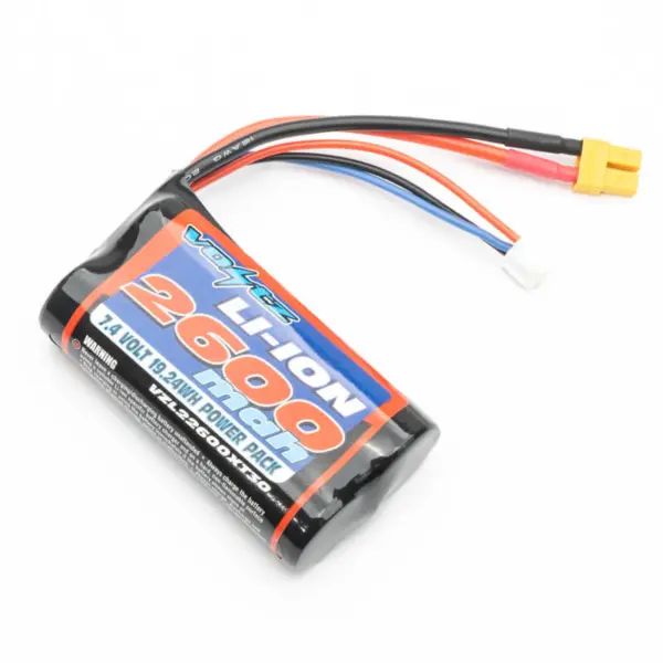 Voltz Li-Ion 7.4v 2600mah Battery With Xt30 Plug
