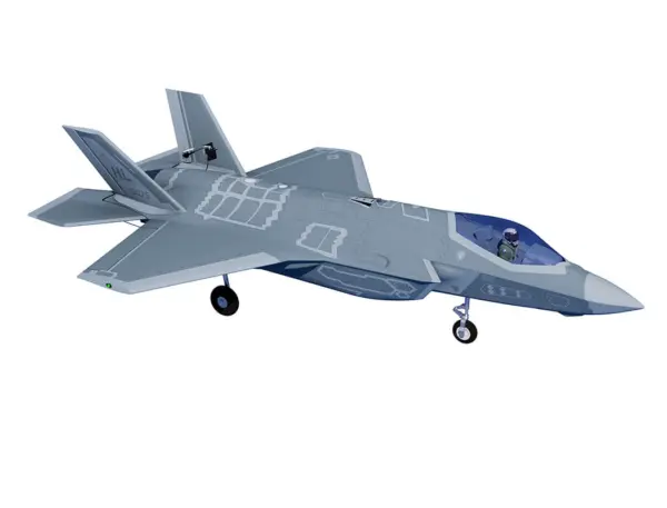 Xfly 70mm Edf F-35 Lightning 750mm With Retract Without Tx/Rx/Battery