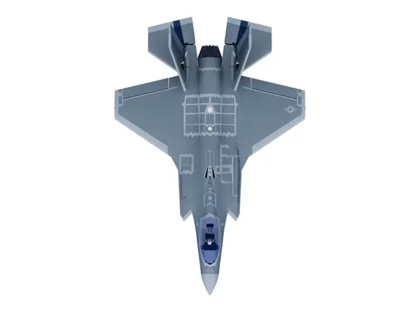 Xfly 70mm Edf F-35 Lightning 750mm With Retract Without Tx/Rx/Battery
