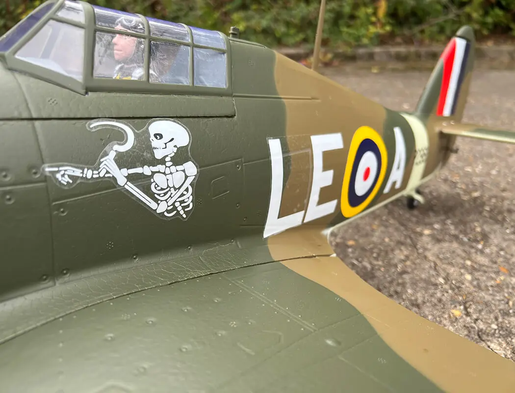 Xfly Hawker Hurricane Mk1 Brown/Green 1200mm PNP – view 2