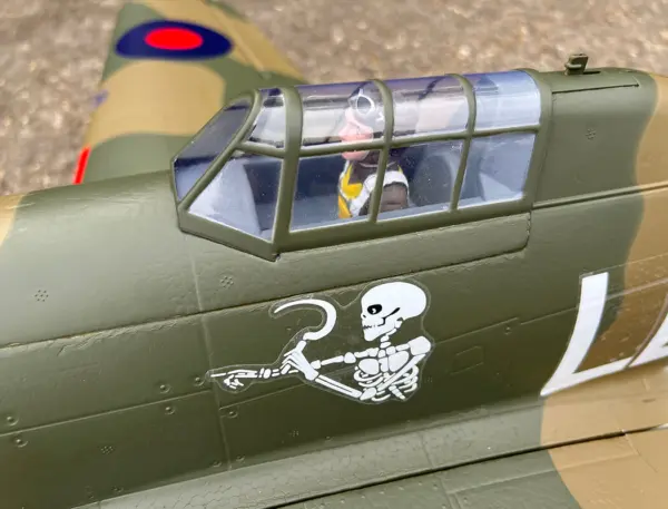 Xfly Hawker Hurricane Mk1 Brown/Green 1200mm PNP