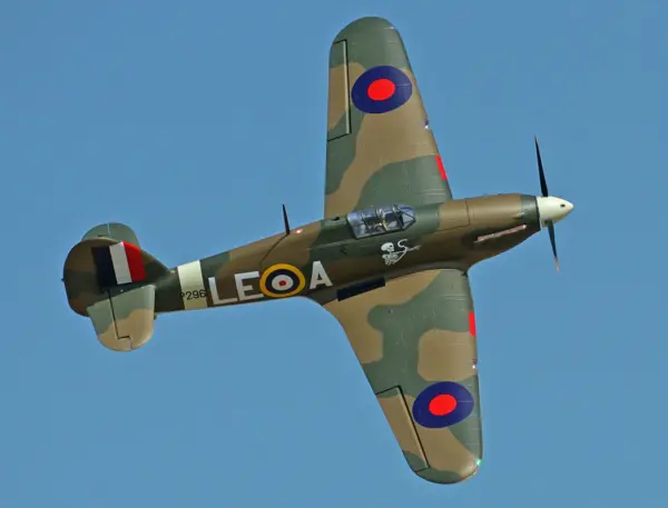 Xfly Hawker Hurricane Mk1 Brown/Green 1200mm PNP