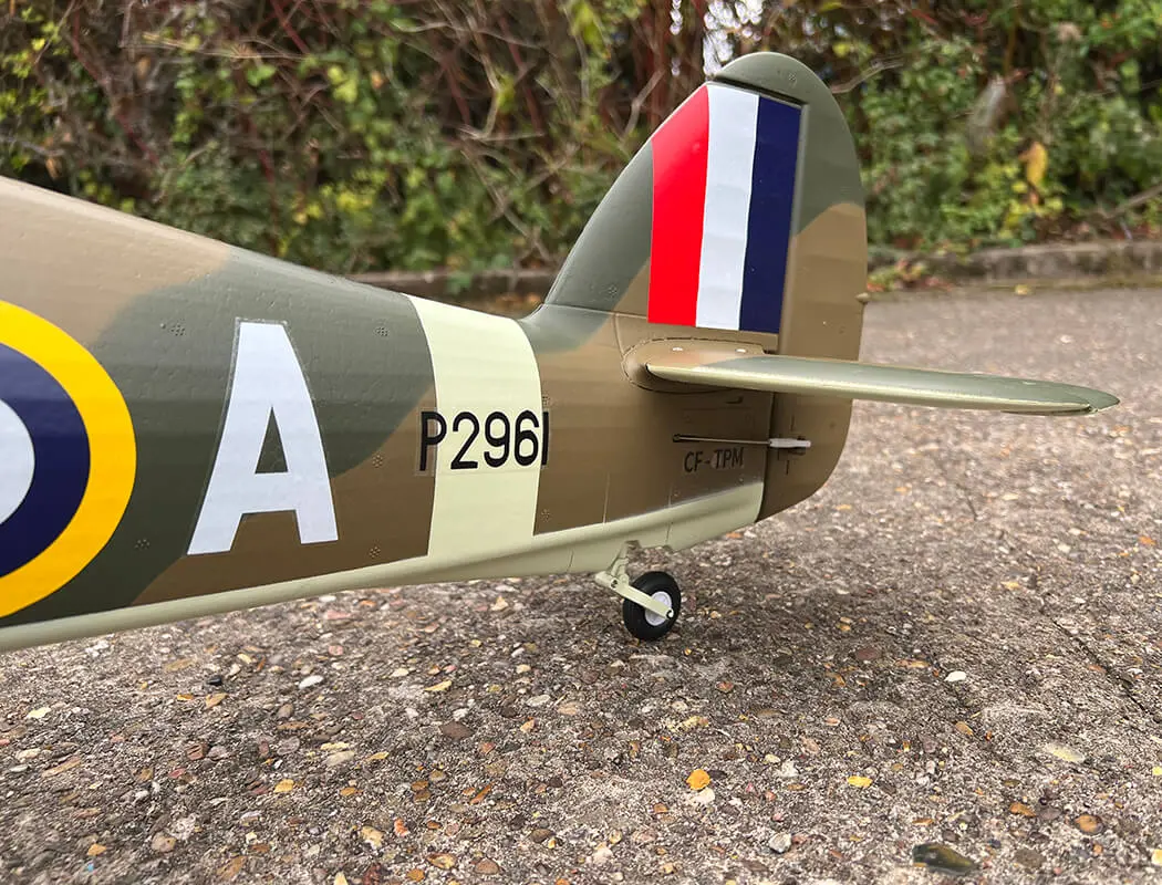 Xfly Hawker Hurricane Mk1 Brown/Green 1200mm PNP – view 6