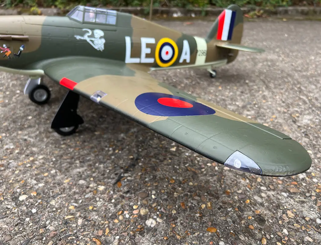 Xfly Hawker Hurricane Mk1 Brown/Green 1200mm PNP – view 7