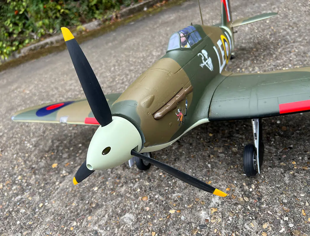 Xfly Hawker Hurricane Mk1 Brown/Green 1200mm PNP – view 9