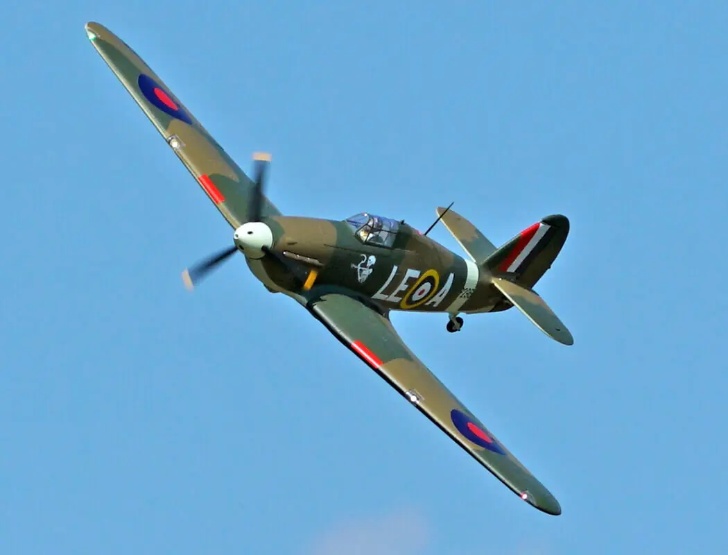 Xfly Hawker Hurricane Mk1 Brown/Green 1200mm PNP – view 12