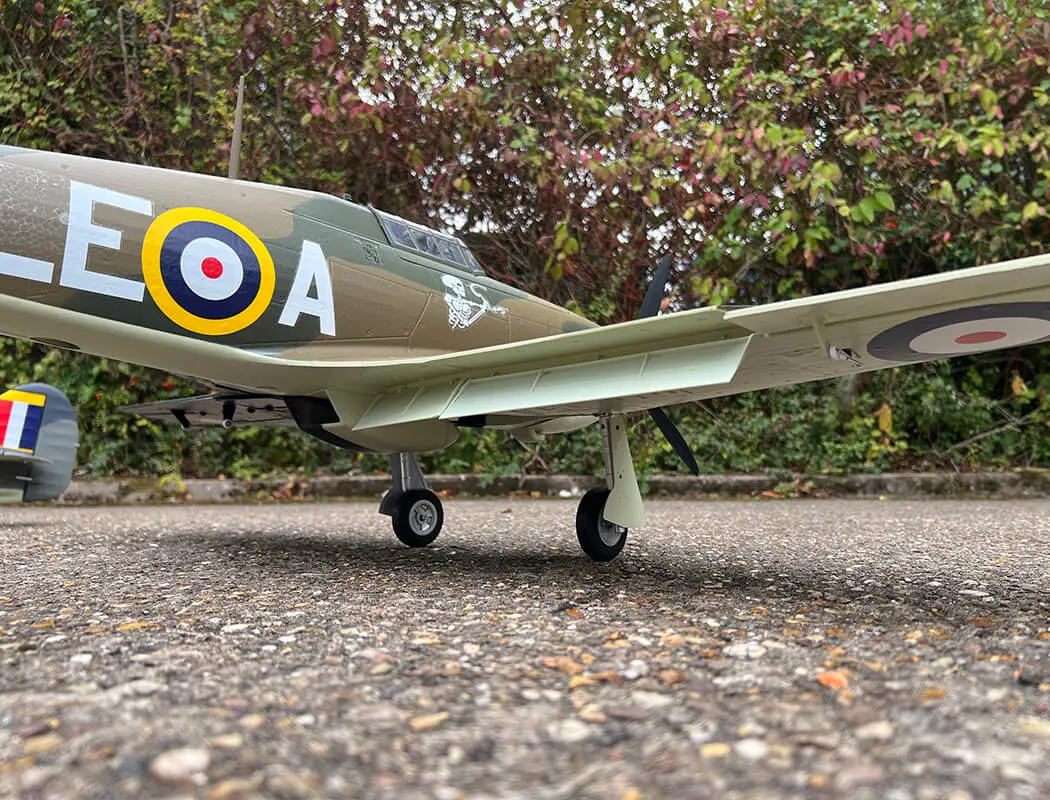 Xfly Hawker Hurricane Mk1 Brown/Green 1200mm PNP – view 13