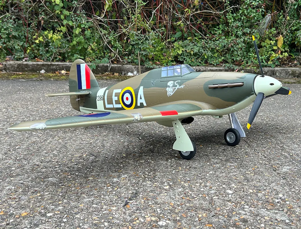 Xfly Hawker Hurricane Mk1 Brown/Green 1200mm PNP – view 14