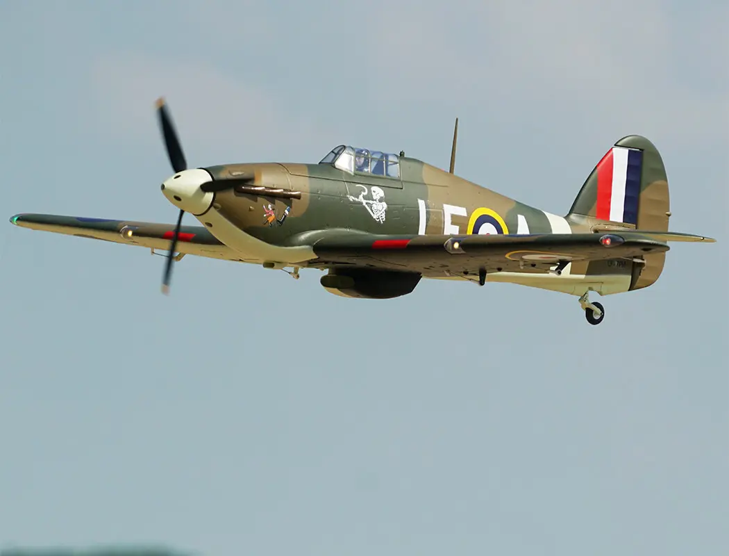 Xfly Hawker Hurricane Mk1 Brown/Green 1200mm PNP – view 17