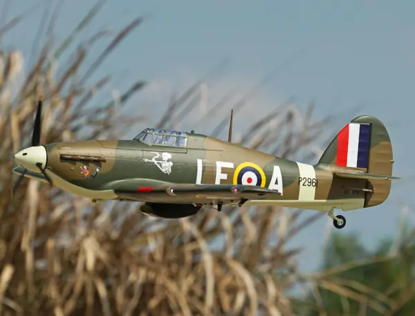 Xfly Hawker Hurricane Mk1 Brown/Green 1200mm PNP